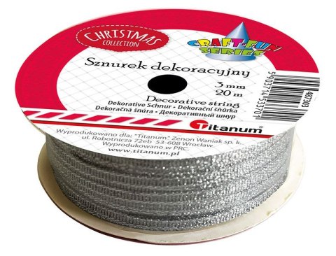 Sznurek Craft-Fun Series wstążka 20m Titanum (5903714533701) Titanum
