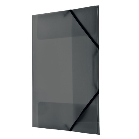 Teczka plastikowa na gumkę czarna A4 A4 czarny Tetis (BT624-V) Tetis