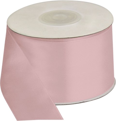 Wstążka Craft-Fun Series satynowa 50x25 [mm x m] różowa jasna Titanum (TS50-081) Titanum