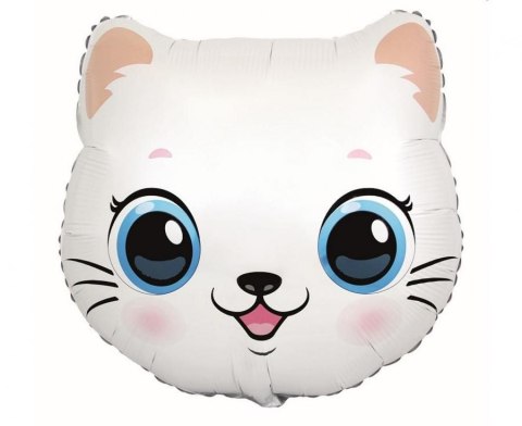 Balon foliowy FX - Kotek (głowa), pakowany 24cal Godan (B901872) Godan