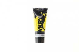 Farba akrylowa Renesans Żółta średnia kolor: yellow 200ml (05) Renesans