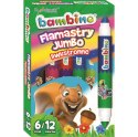 Flamaster Jumbo Dwustronny 12 kol. St.Majewski St.Majewski