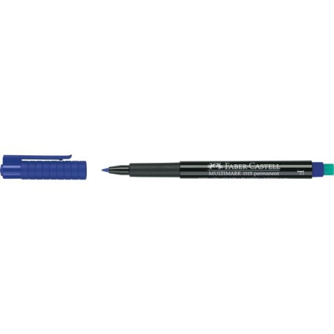 Foliopis Faber-Castell Multimark niebieski (FC151351) Faber Castell