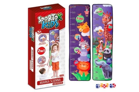 Gadżet miarka wzrostu + gra rzutki 2w1 Artyk (128233) Artyk