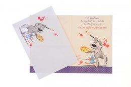 Kartka składana Happy Urodzinowy dziecięcy B6 Ev-corp (STKH-020) Ev-corp