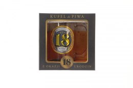 Kubek wielokrotnego użytku Pan Dragon GOLD-18 urodziny 400ml (5901854985527) Pan Dragon