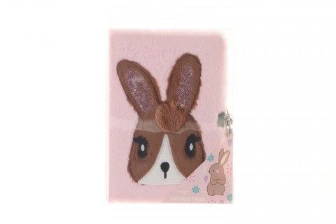Pamiętnik Pluszowy Królik A5 Kidea (PPZKRK) Kidea