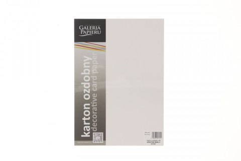 Papier ozdobny Krata A4 biały [mm:] 210x297 Argo (201621) Argo