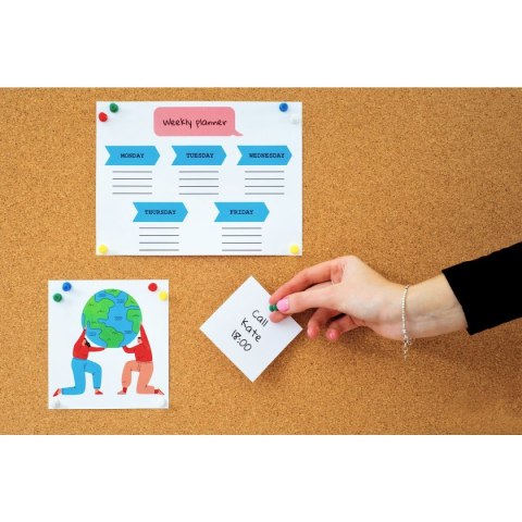 Tablica korkowa w drewnianej ramie [mm:] 500x400 Memoboards (TC54) Memoboards