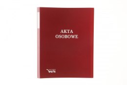 Teczka do akt osobowych Warta zadrukowana ABCDE A4 czerwony tektura (1824-339-044) Warta