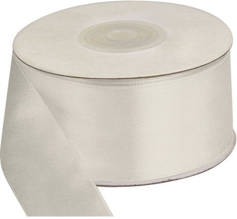 Wstążka Craft-Fun Series satynowa 38x25 [mm x m] KREMOWY JASNY Titanum (38/25/79J) Titanum