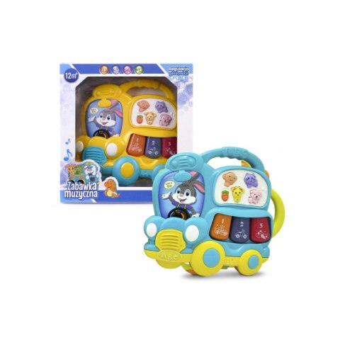 Zabawka dźwiękowa E-EDU autko muzyczne Artyk (129063) Artyk