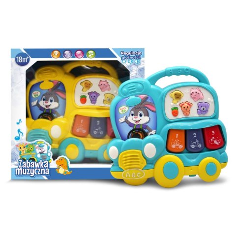 Zabawka dźwiękowa E-EDU autko muzyczne Artyk (129063) Artyk