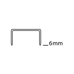 Zszywki 24/6 Novus miedzianowe 24/6 1000 szt (040-0206) Novus