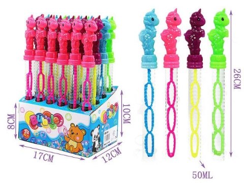 Bańki mydlane 26cm, jednorożec Bigtoys (BBAŃ6796) Bigtoys