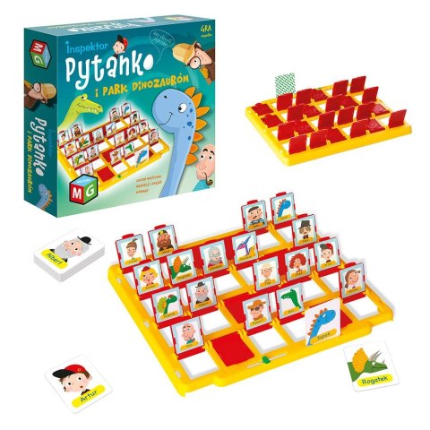 Gra edukacyjna Inspektor Pytanko PARK DINOZAURÓW Multigra Multigra