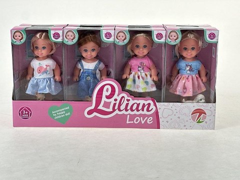 Lalka z pieskiem [mm:] 120 Adar (602861) Adar