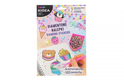 Mozaika Wesołe zwierzęta NAKLEJKI DIAMENTOWE Kidea (MAGIC) Kidea