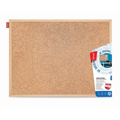 Tablica korkowa w drewnianej ramie [mm:] 900x600 Memoboards (TC96) Memoboards