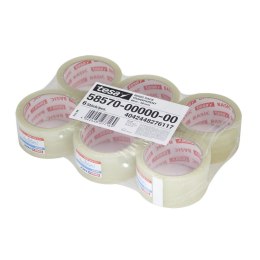 Taśma pakowa Tesa Basic 50x66 [mm x m] przezroczysta (58570-00000-00) Tesa