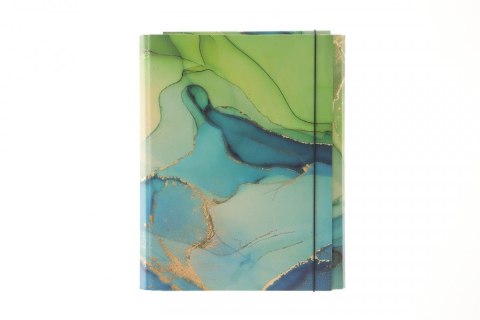 Teczka kartonowa na gumkę kolekcja GOLD mix A4 mix VauPe (310/98) VauPe