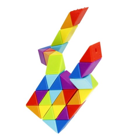 Układanka kostka wąż kolorowa Mega Creative (511336) Mega Creative