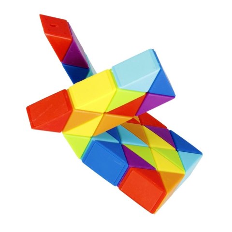 Układanka kostka wąż kolorowa Mega Creative (511336) Mega Creative
