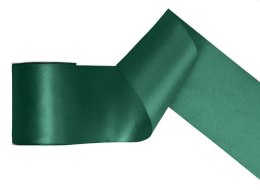 Wstążka Titanum Craft-Fun Series satynowa 100x25 [mm x m] zielony butelkowy (TS100-012B) Titanum
