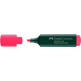 Zakreślacz 48 Faber-Castell 1-5mm czerwony Faber Castell