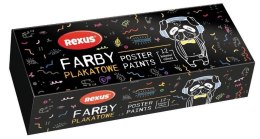 Farby plakatowe Rexus Rexus Teens kolor: mix 20ml 12 kolor. (9709) Rexus