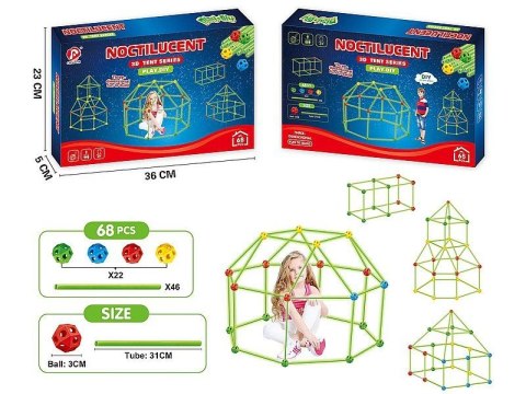 Klocki pozostałe rurki fluorescencyjne Adar (607583) Adar