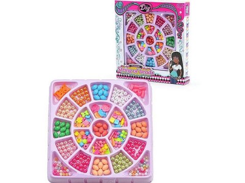 Koraliki dla dziewczynki zestaw koralików do tworzenia biżuterii Adar (524552) Adar