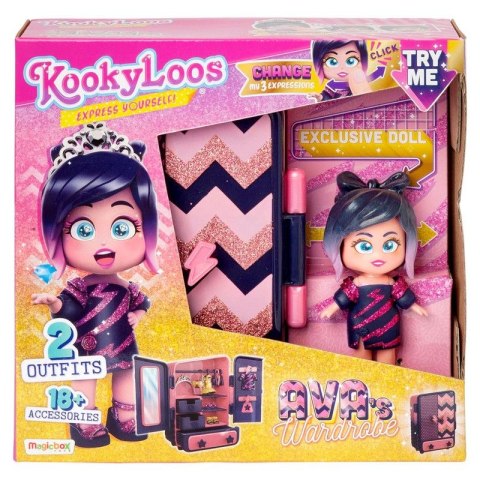 Lalka Kookyloos Avas Wardrobe PlaySet Orbico Sp. Z O.o. (PKLSP114IN60) Orbico Sp. Z O.o.