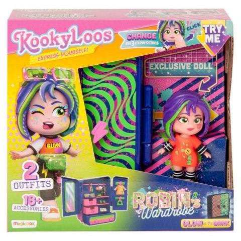 Lalka Kookyloos Robins Wardrobe PlaySet Orbico Sp. Z O.o. (PKLSP114IN50) Orbico Sp. Z O.o.