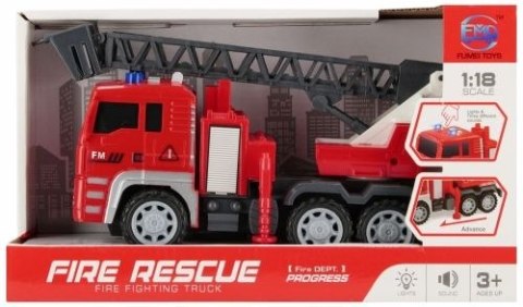 Samochód strażacki 28cm na baterie Mega Creative (542855) Mega Creative