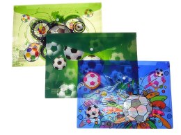 Teczka plastikowa na guzik mix A4 mix [mm:] 360x260 Adar (572805) Adar