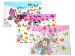 Teczka plastikowa na guzik mix A4 mix [mm:] 360x260 Adar (572812) Adar