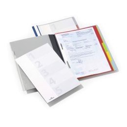 Teczka z przegródkami Durable 5 kol przekładki-skoroszyty A4 kolor: niebieski (255076) Durable