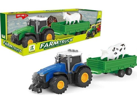 Traktor z przyczepą, światło i dźwięk Adar (587007) Adar