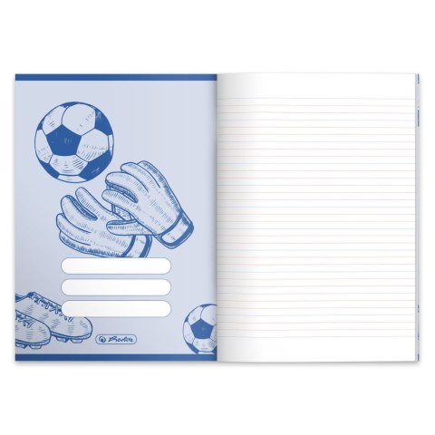 Zeszyt The Hero A5 32k. linia Herlitz (9554031) Herlitz