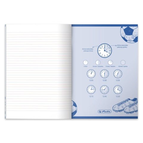 Zeszyt The Hero A5 32k. linia Herlitz (9554031) Herlitz