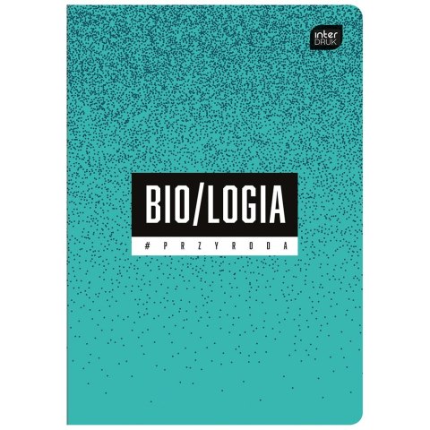 Zeszyt tematyczny BIOLOGIA A5 60k. 70g krata Interdruk (ZE60BIO) Interdruk