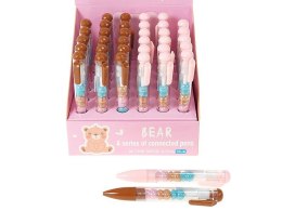 Długopis z misiami wkład niebieski Adar (615274) Adar