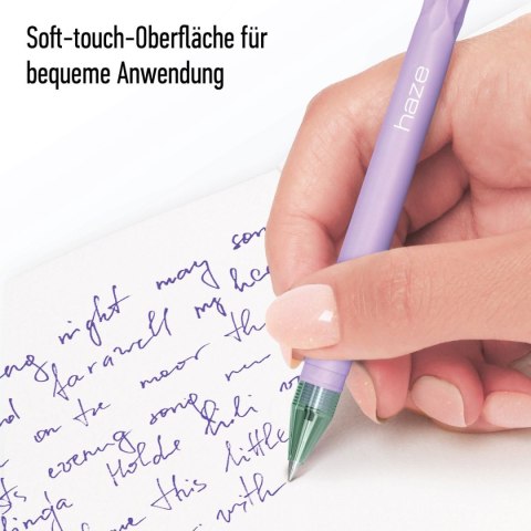 Długopis Haze wymazywalny wkład niebieski 0,5mm Berlingo (338375) Berlingo