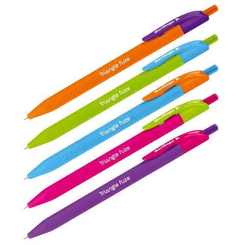 Długopis Triangle Fuze RT wkład niebieski 0,7mm Berlingo (277580) Berlingo