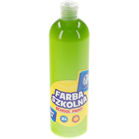 Farby plakatowe szkolne kolor: limonkowy 250ml 1 kolor. Astra Astra