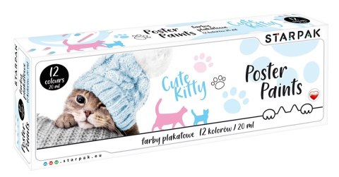 Farby plakatowe Enchantimals kolor: mix 20ml 12 kolor. Starpak (437220) Starpak