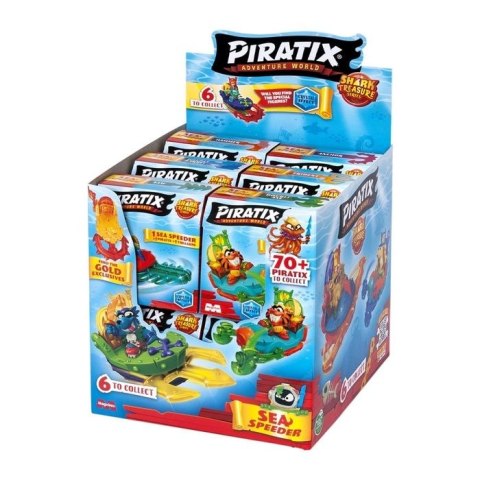 Figurka PIRATIX Sea Speeders Orbico Sp. Z O.o. (PPX2D412IN00) Orbico Sp. Z O.o.