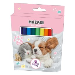 Flamaster Beniamin The Sweet Pets 12 kol. (2310) Beniamin