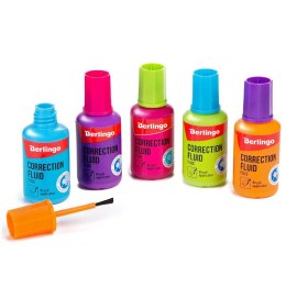 Korektor w płynie (z pędzelkiem) Berlingo Fuze 20ml (265918) Berlingo